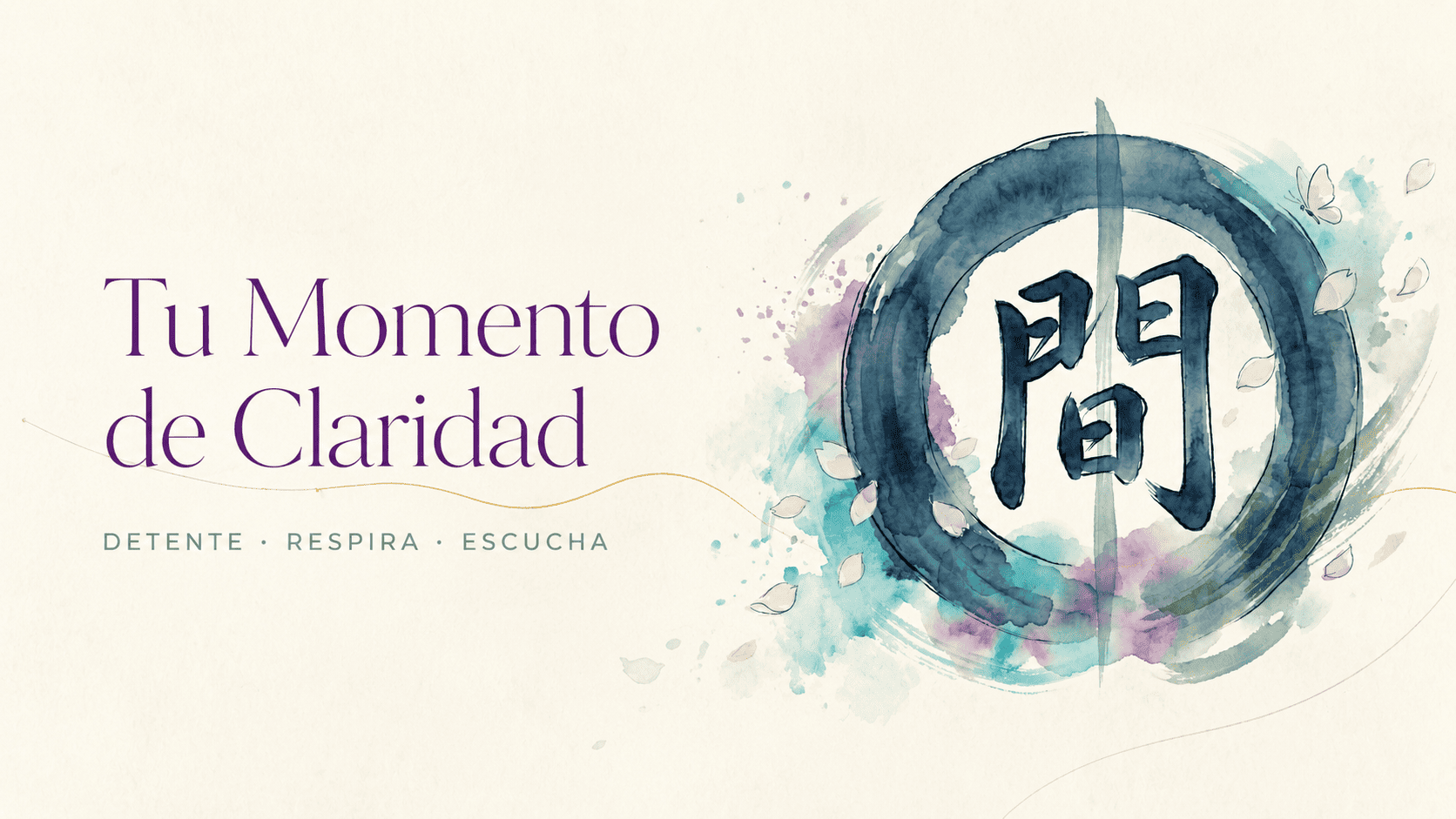 Tu Momento de Claridad Tu Momento de Claridad: detente, respira y escucha